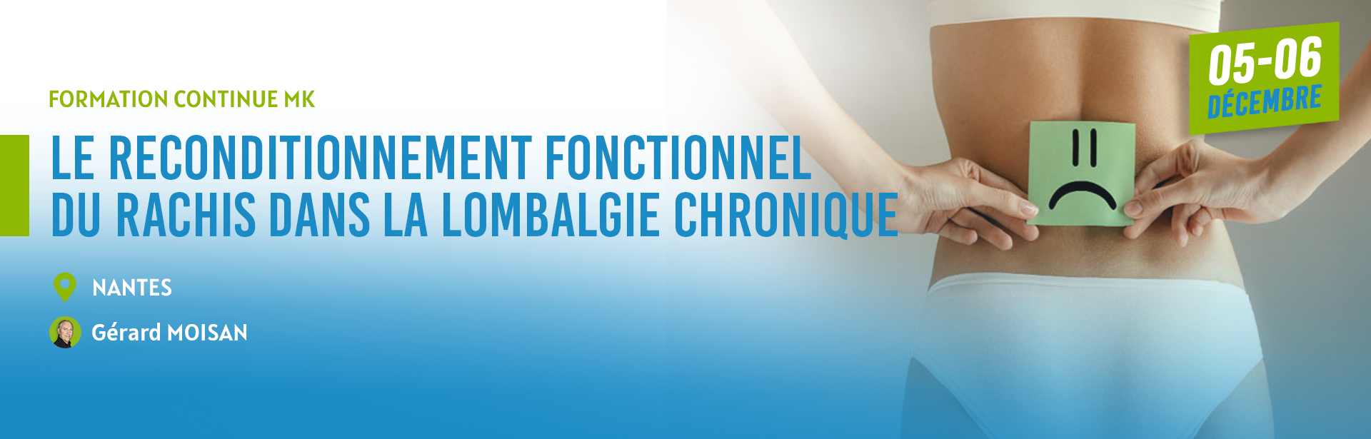 CEVAK - RFR Lomblagie chronique formation kiné